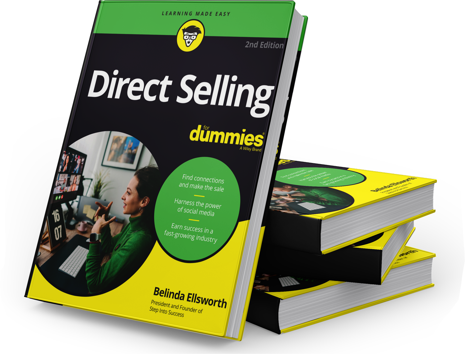 Revised Direct Selling for Dummies and Workbook Step Into Success