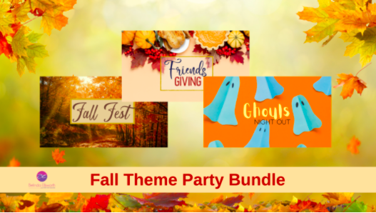 Fall Facebook Theme Party Bundle
