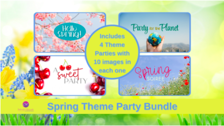 Spring Facebook Theme Party Bundle (4 sets)