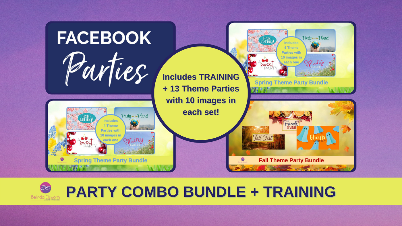 Facebook Party Course with the Facebook Party Theme Bundle