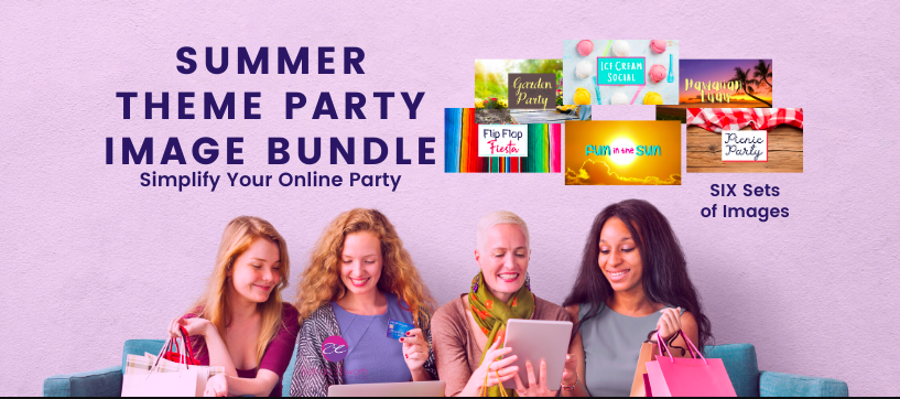 Summer Facebook Theme Party Bundle (6 sets)